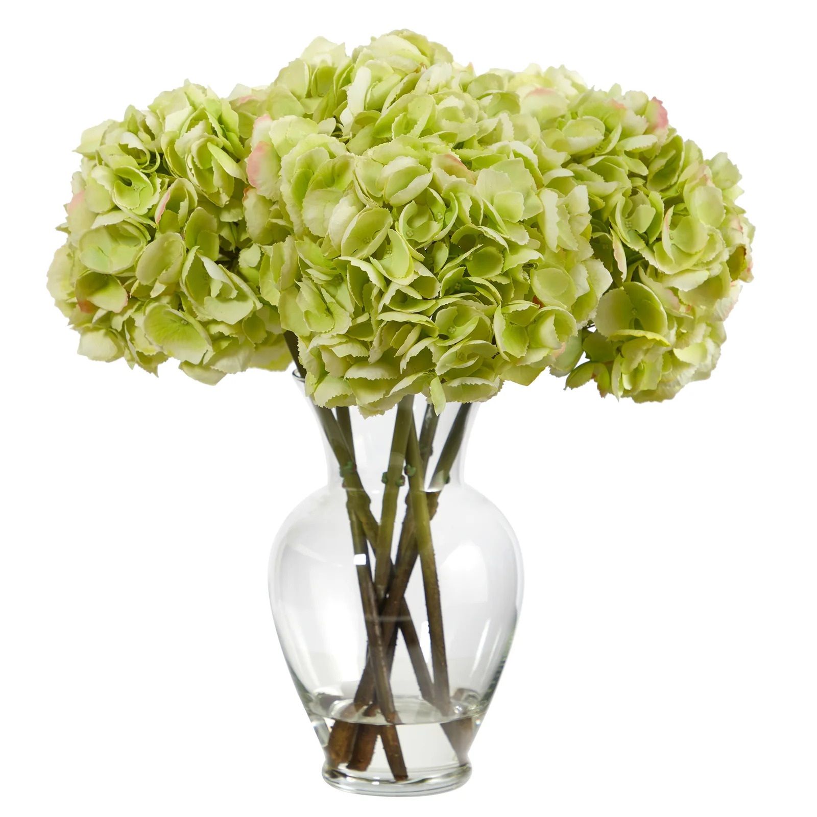 fleurs hortensia dans vases