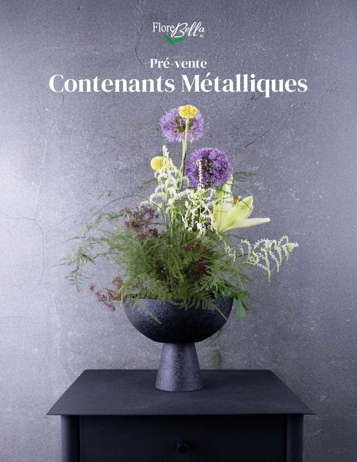 2025 - pre-sale metallic containers